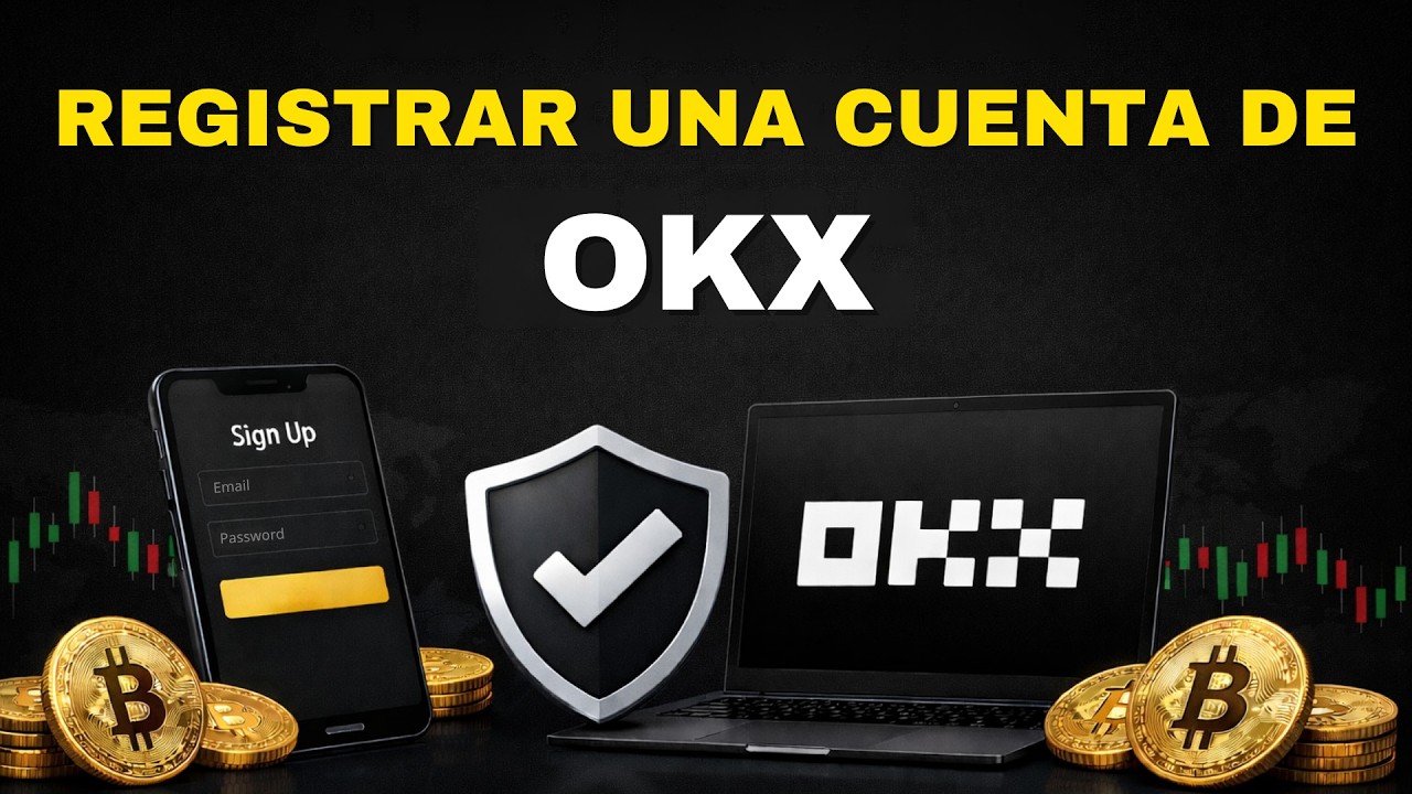 C&oacute;mo Registrar una Cuenta OKX en la Computadora (PC/Laptop) | Gu&iacute;a de la A a la Z [1013MT]