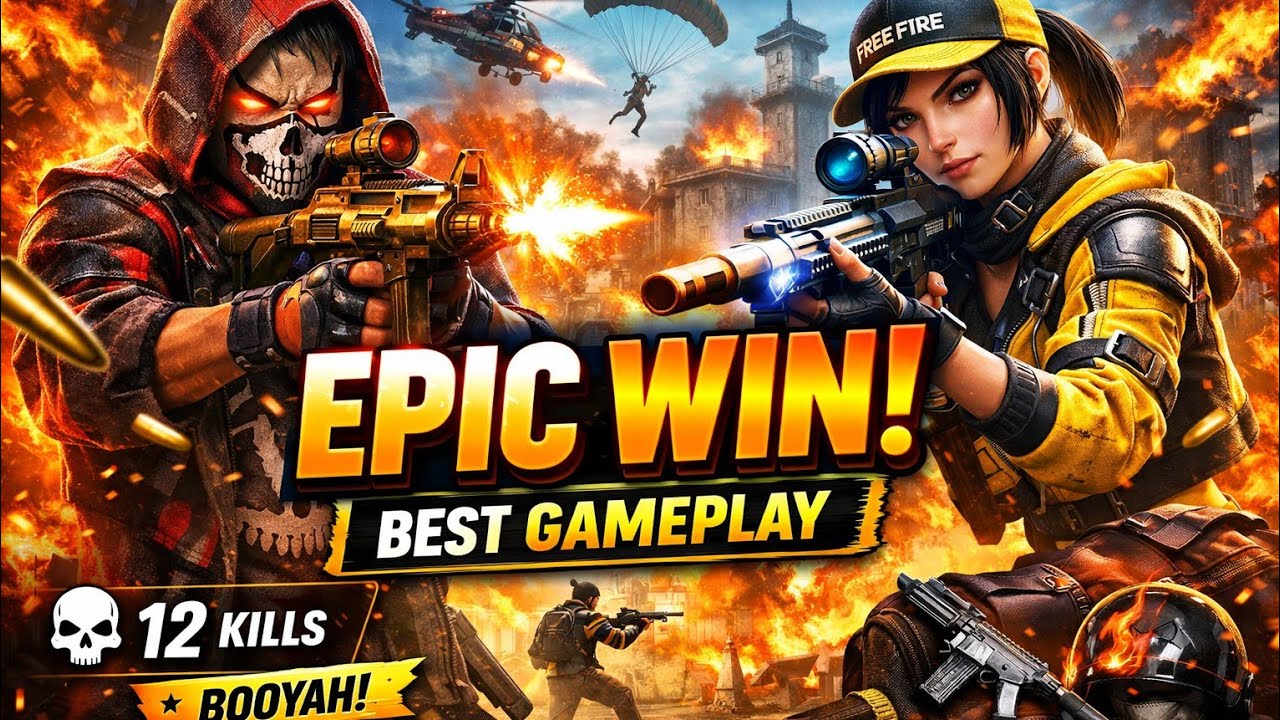 Malik gaming is live! free fire 🔥 playing with randomly