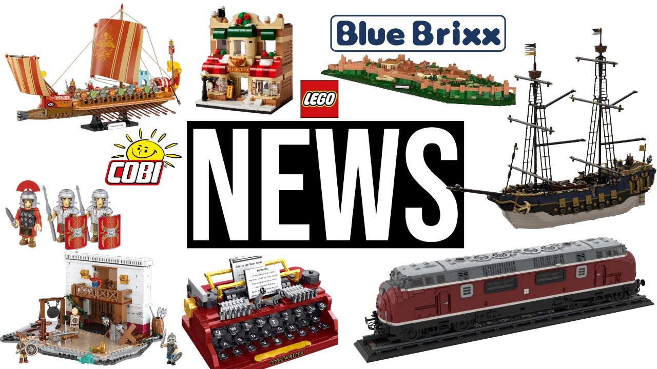 Klemmbaustein News 184: BlueBrixx, LEGO, Cobi, JIESTAR, MOCs der Woche und mehr