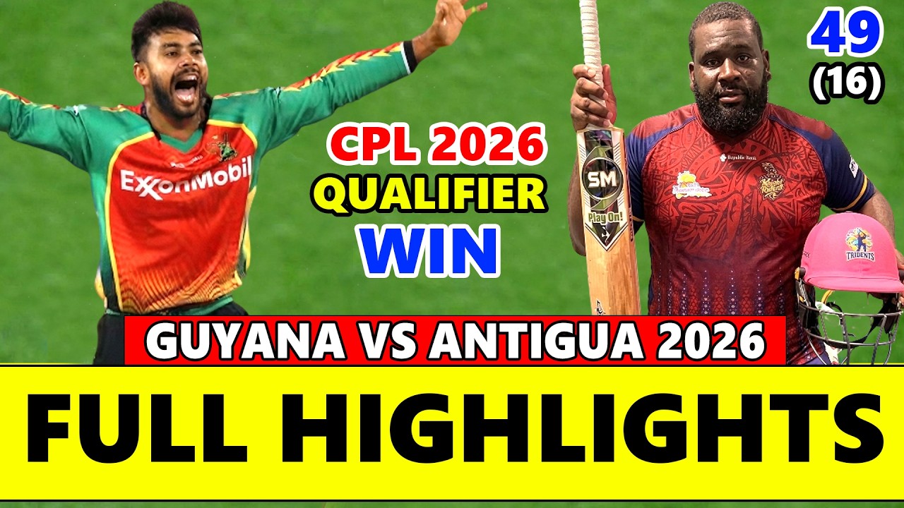 Полный обзор матча квалификации CPL 2026: Guyana Amazon Warriors против Antigua and Barbuda Falcons