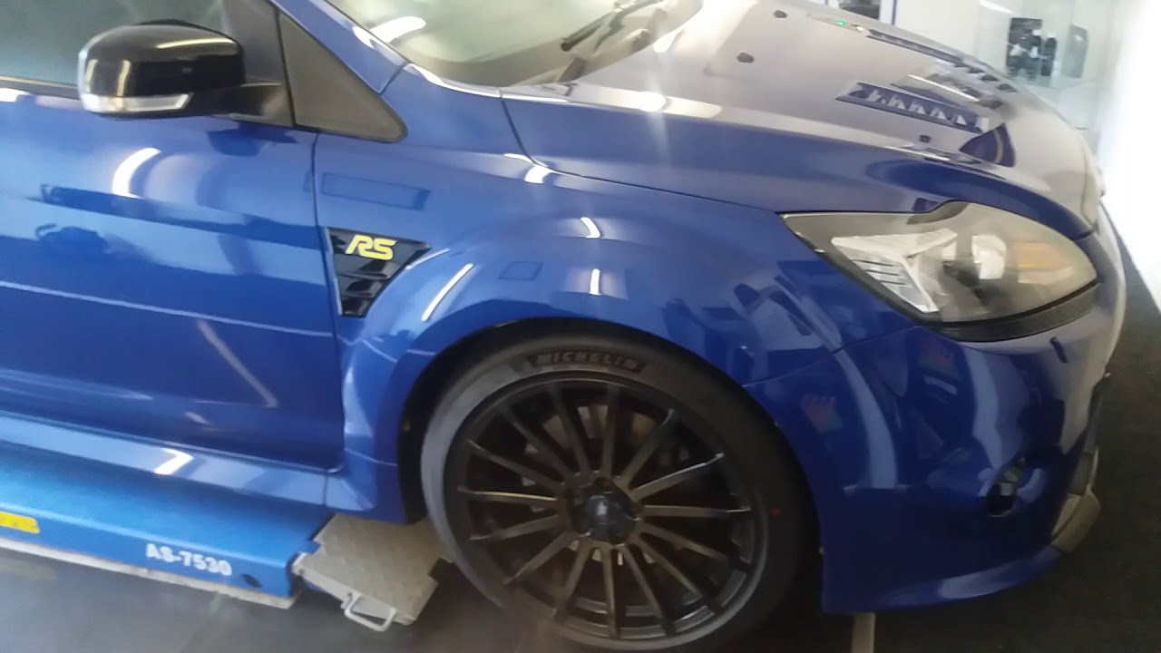 Ford focus rs coated in britemax igneous ceramic coating @ Northumberland auto detailing