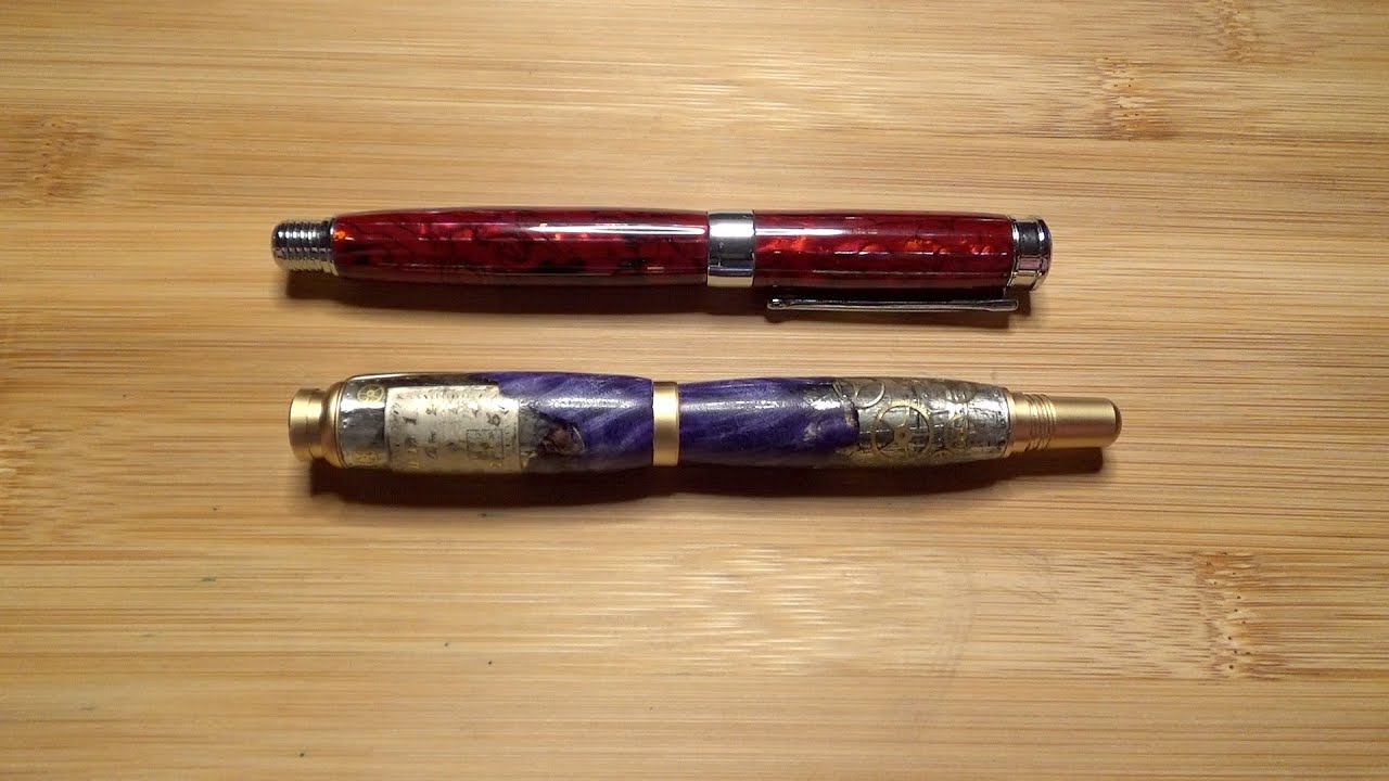 Two RDS Woodturning and Acrylics@Rdswoodturning Pens
