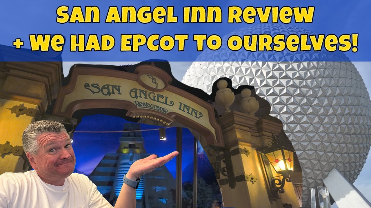 San Angel Inn Review + We Had EPCOT All to Ourselves at Night!
