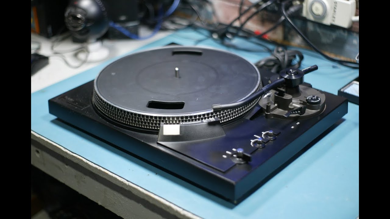 electronics vlog. technics sl-2000 adjustment. #technics #turntable #audio