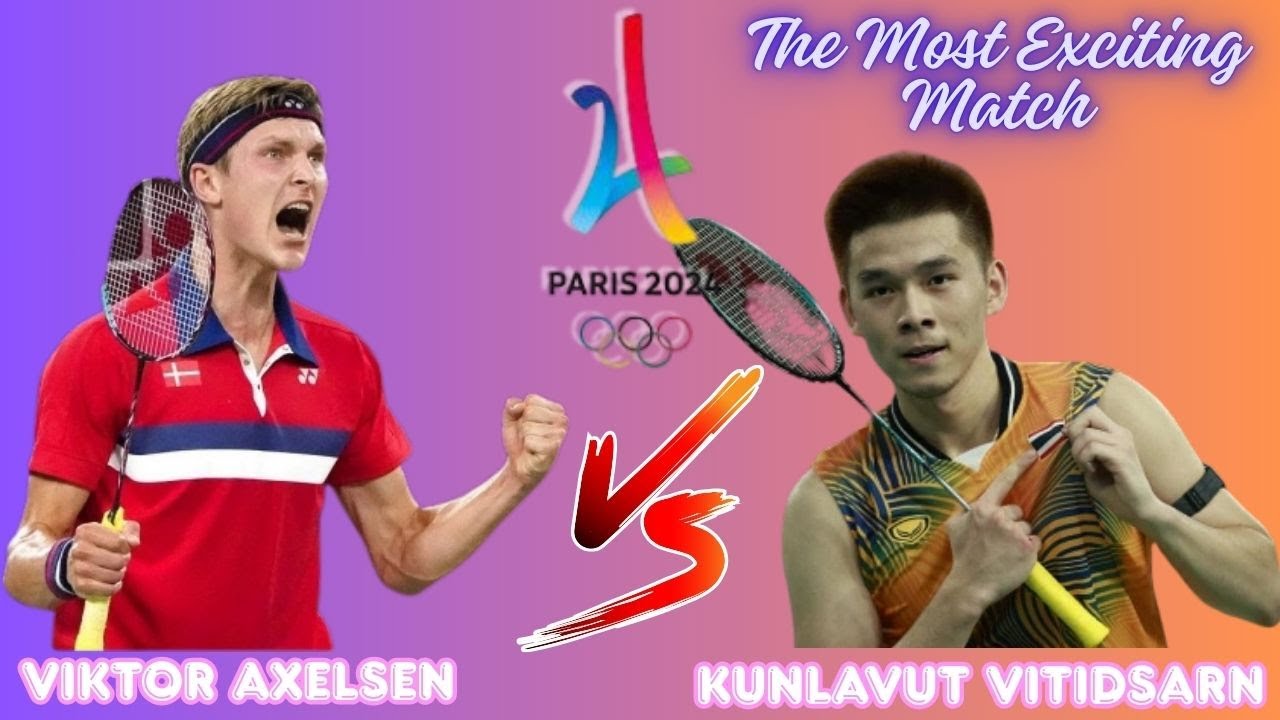 Viktor Axelsen vs Kunlavut Vitidsarn:  Men's Singles Gold Medal Match Highlights | Olympics 2024