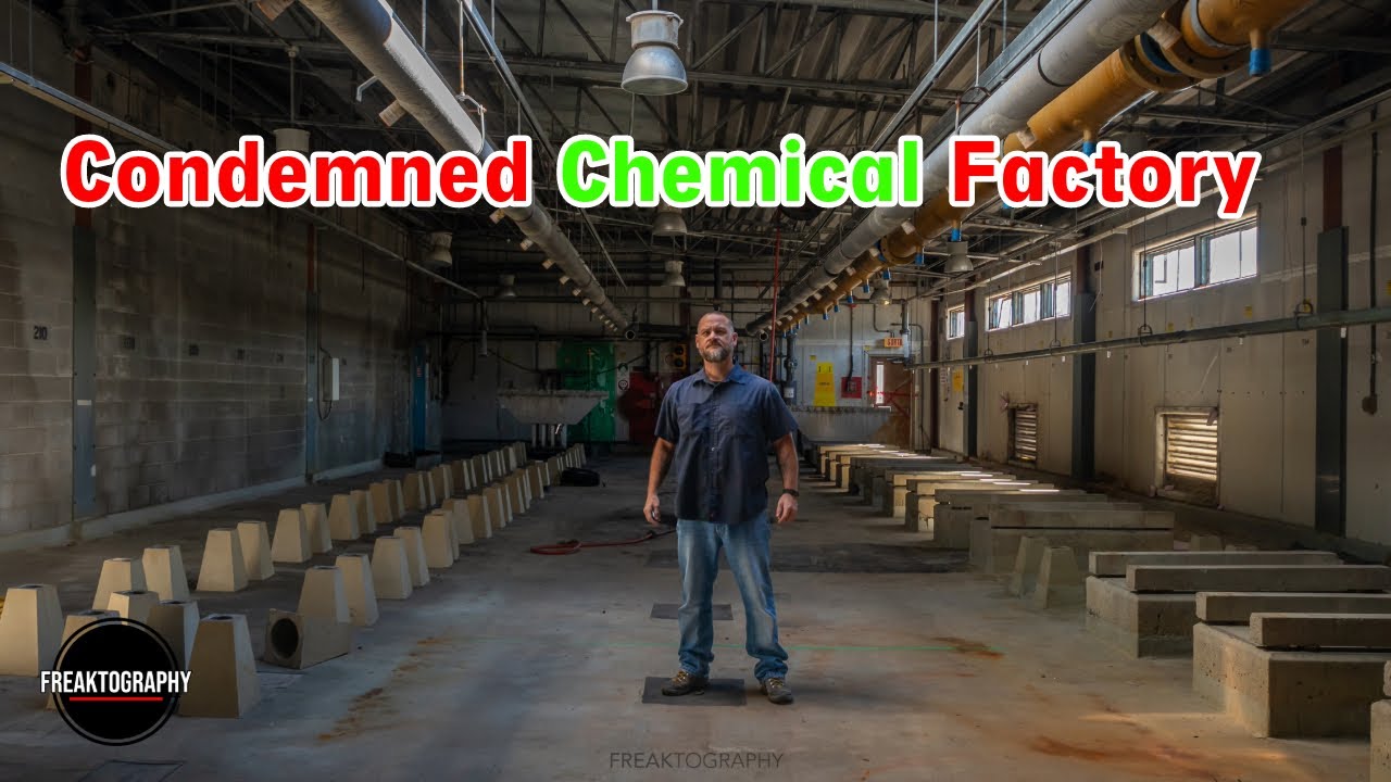 Exploring the Eerie Ruins of a Condemned Chemical Facility