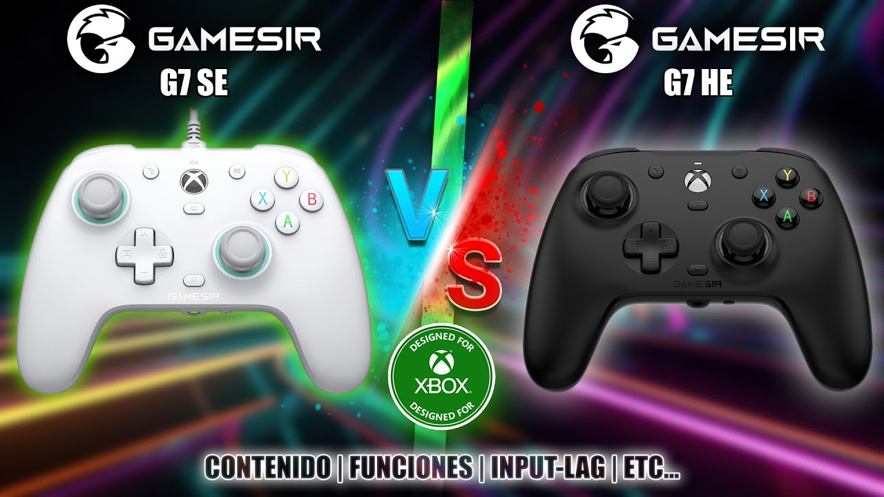GAMESIR G7 SE VS G7 HE | ¿CUAL ES EL MEJOR CONTROL PARA XBOX?