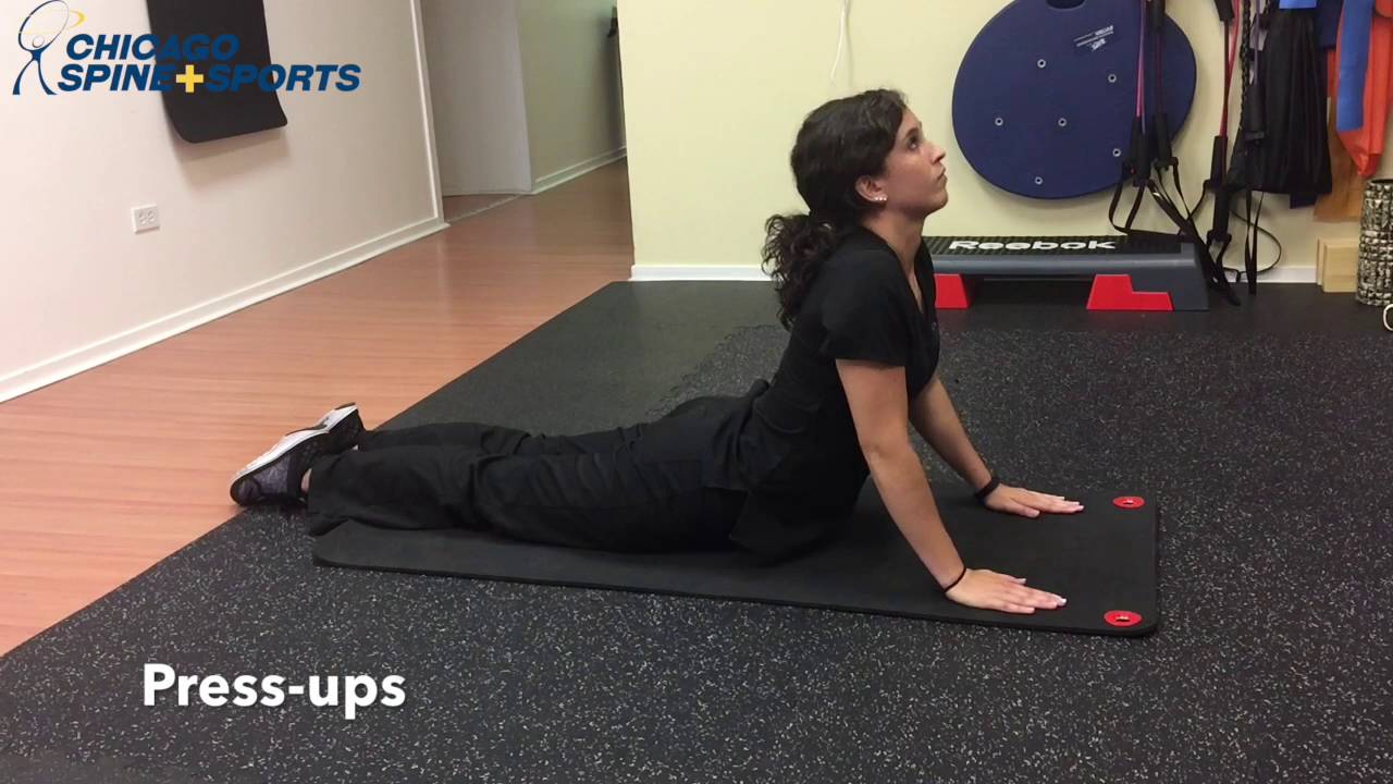 Press ups