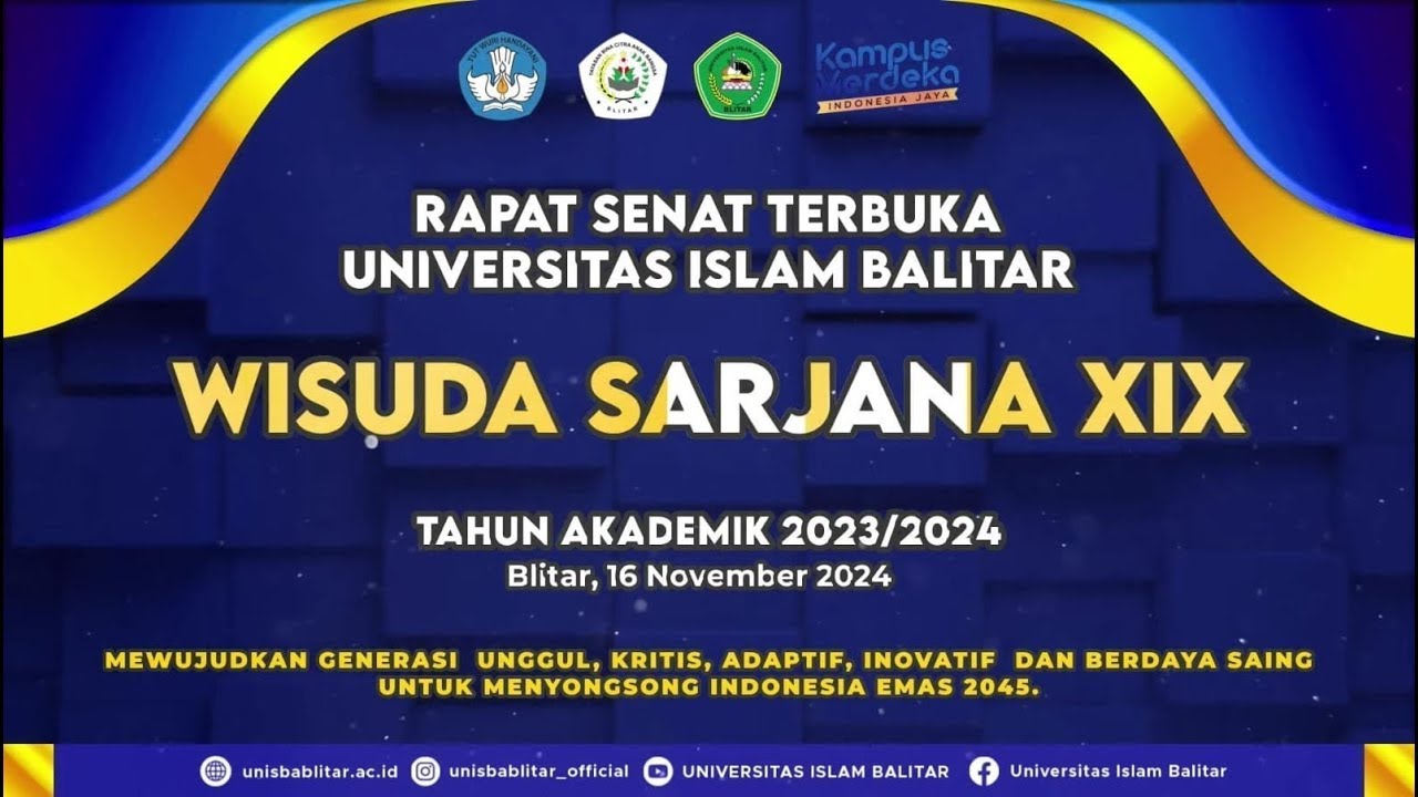 WISUDA SARJANA XIX 2023/2024