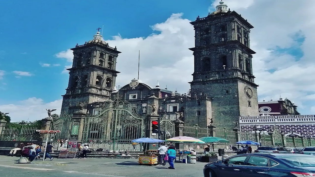 200 years to build this. #Puebla #mexico #Travel #Cathedral