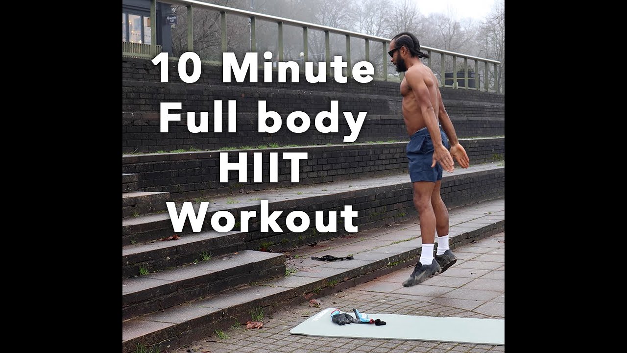 10 Minute HIIT Workout 🔥 | No Equipment, Full Body Burn