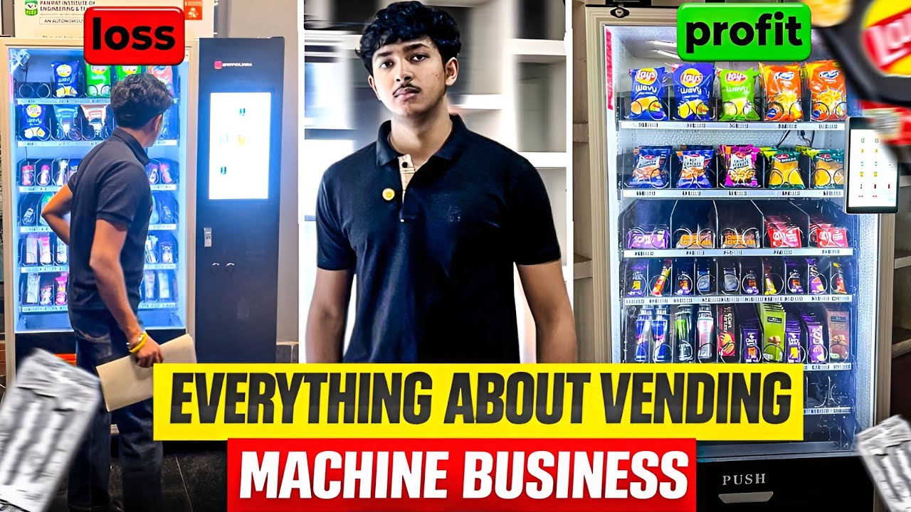 Watch This If You Want To Start A Vending Machine Business | New Business Idea