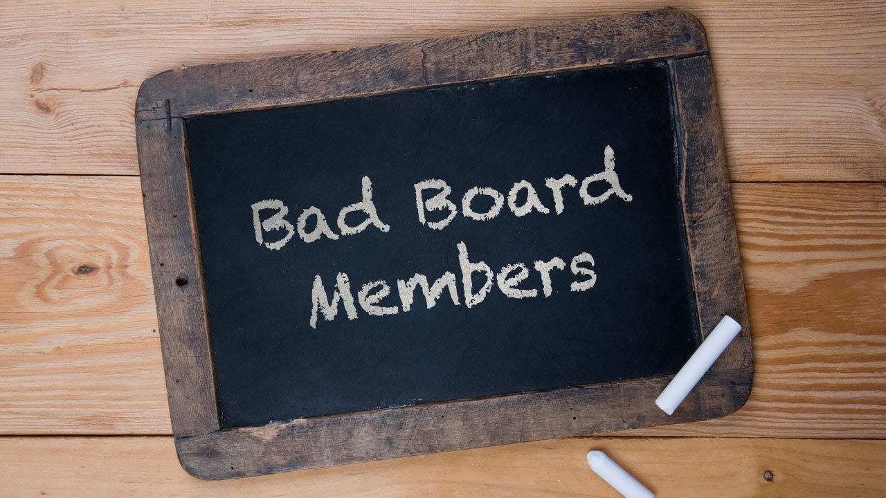 Can You Get Rid Of A Bad Board Member?