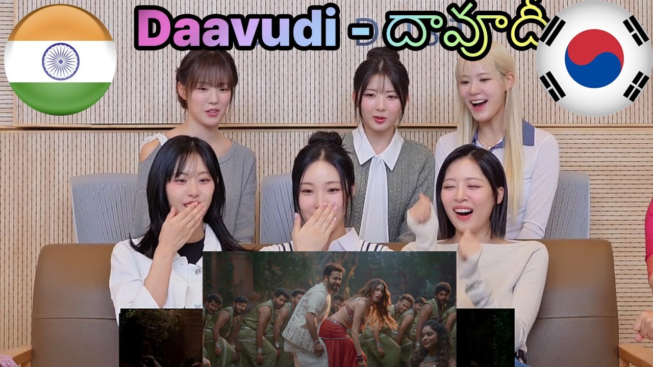 KPOP IDOL falls in Love with Indian energy after watching Telugu mv🇮🇳🔥🇰🇷Daavudi@BEWAVE_official