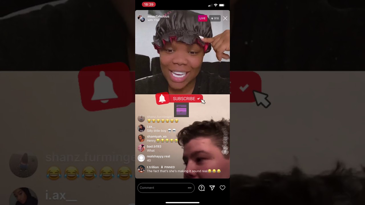 MISS R FABULOUS FUNNY IG LIVE WITH FOLLOWER 🤣 MUST WATCH |  @missrfabulous