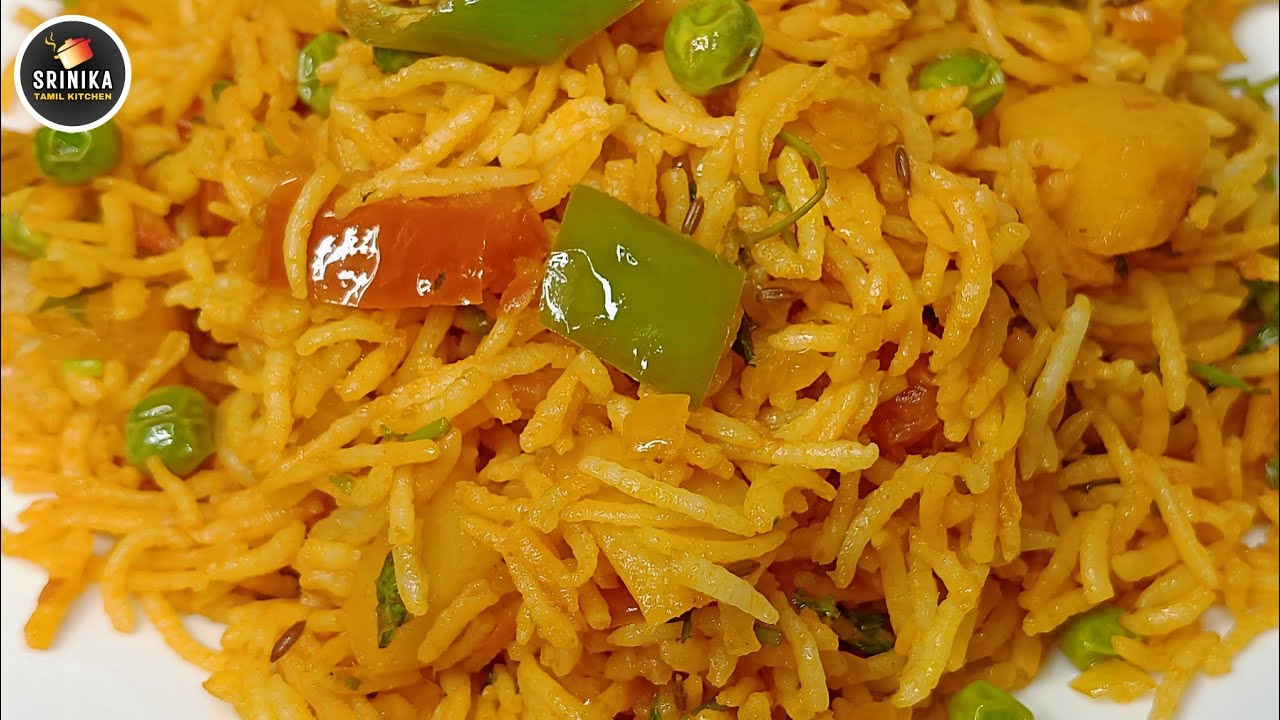 Masala Tomato Pulao Mumbai Style| How to make Masala Tomato Pulao in tamil| Spicy & Flavorful Rice