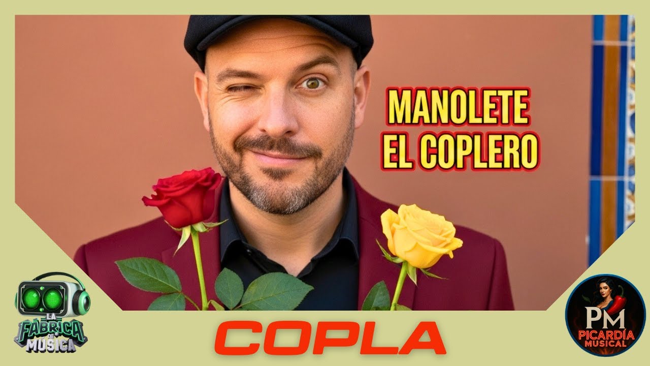 MANOLETE EL COPLERO 🎶 (Copla Espa&ntilde;ola con Humor y Picard&iacute;a Musical) por Picardia Musical