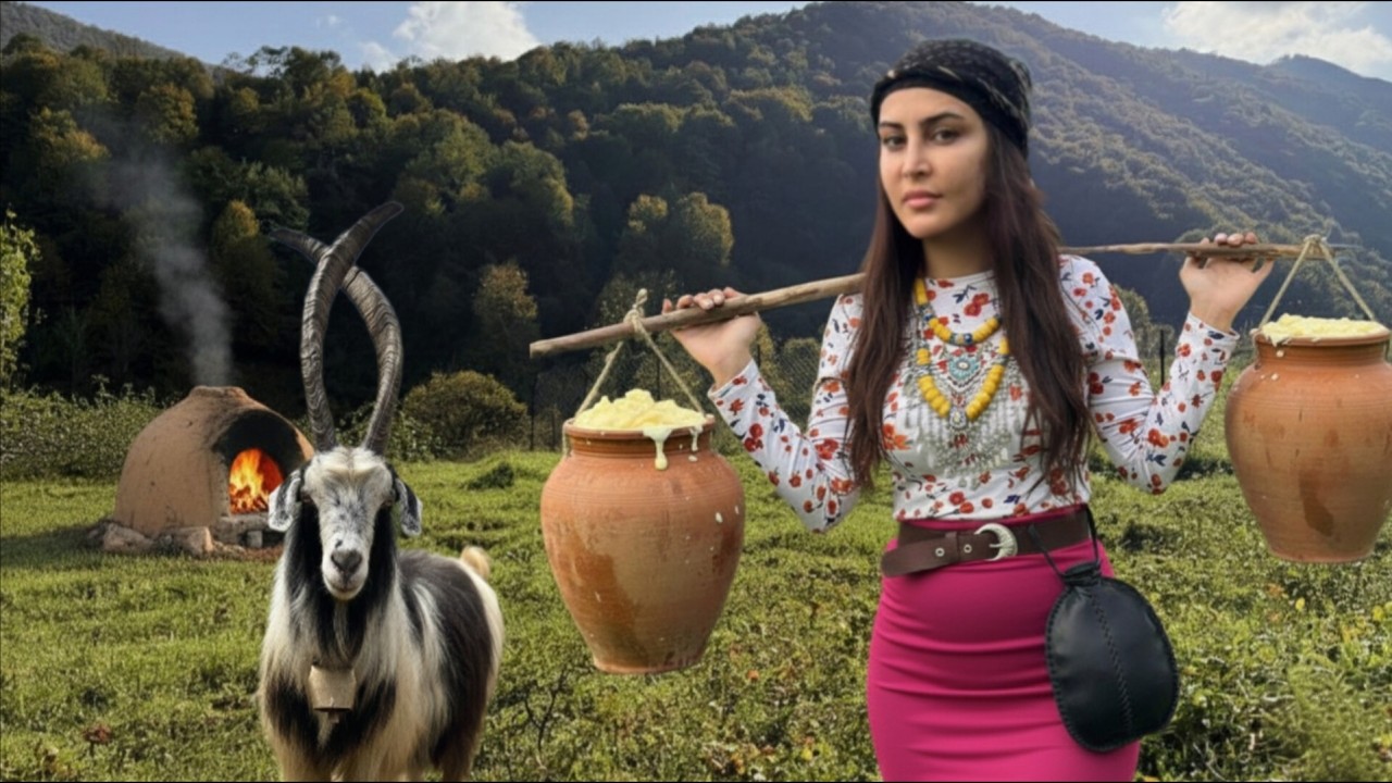 A Day in the Village: Milk, Cheese, & Hearty Village Cooking