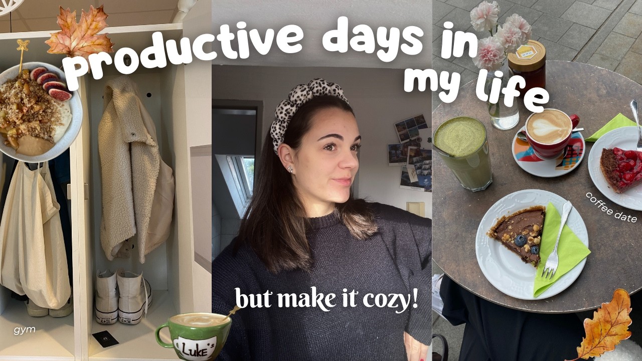 produktiv, aber gemütlich durch den Herbst 🍂✨ || days in my life *vlog*