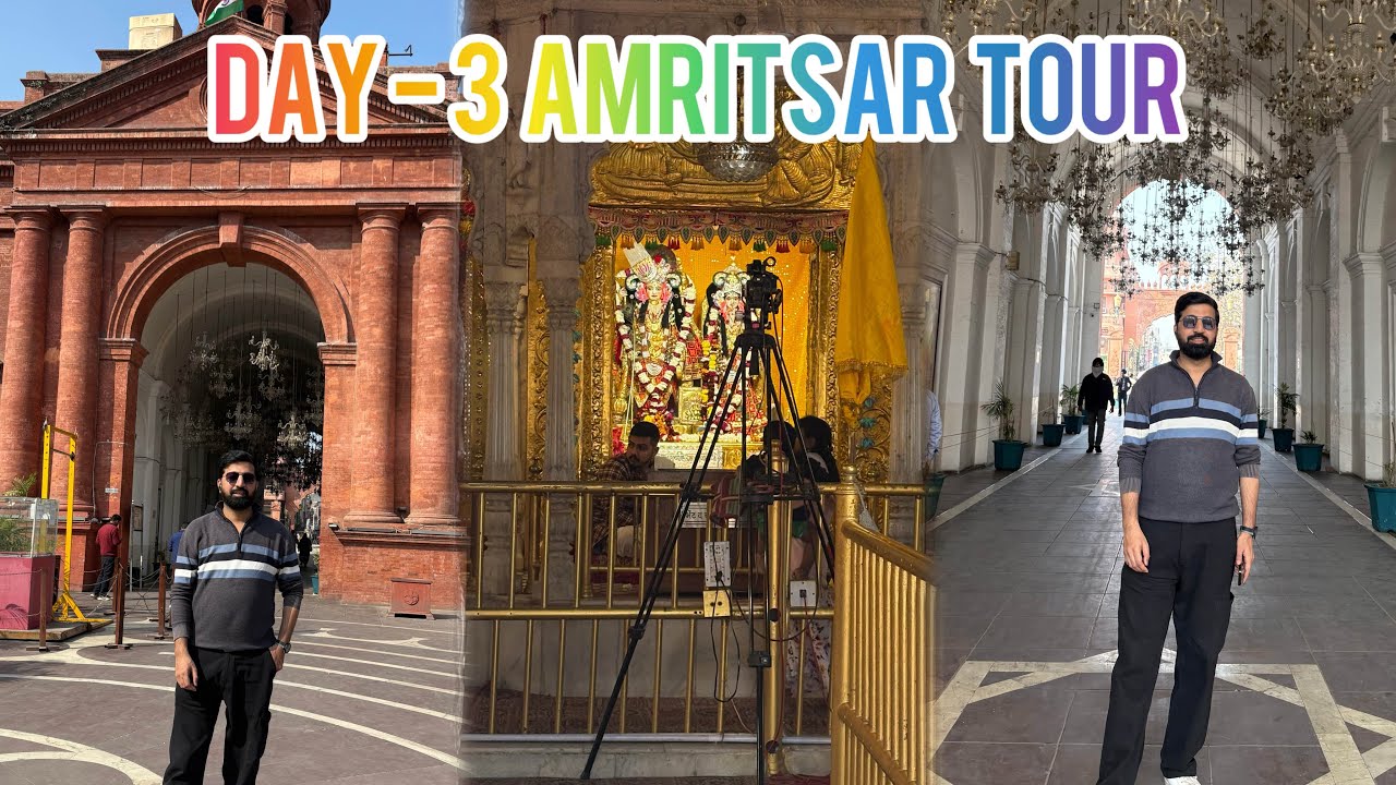 Day 3 in Amritsar 🇮🇳 | Jallianwala Bagh, Durgiana Temple & Partition Museum Tour