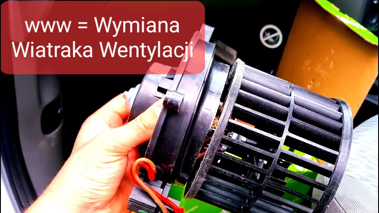 Ford Fusion 2 - Wymiana Wiatraka Wentylacji i Filtra Kabinowego - Blower Unit Replacement - MoTo-UK