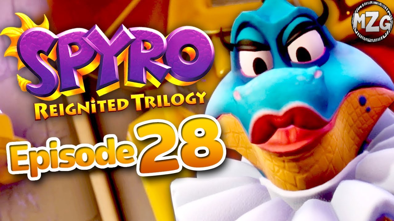Spyro Reignited Trilogy Gameplay Walkthrough - Episode 28 - The End! Sorceress Final Boss! (Spyro 3)