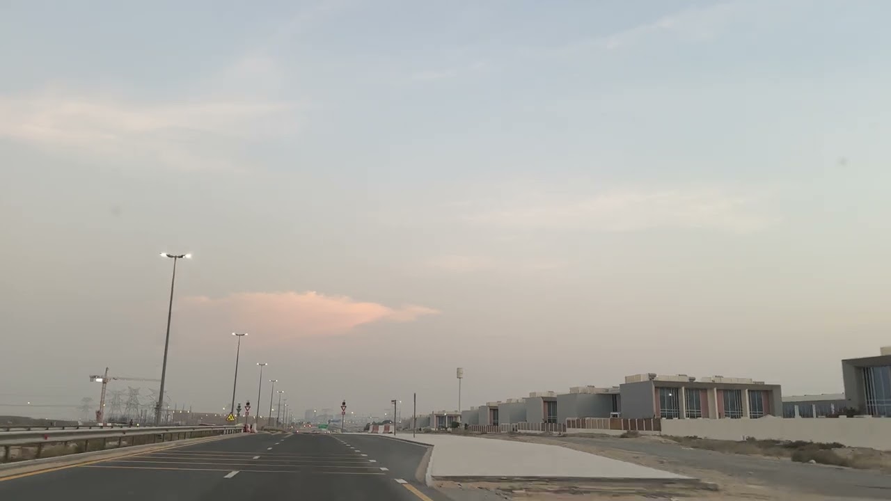 Casa Dora to Dubai Production City | DUBAI 4K drive