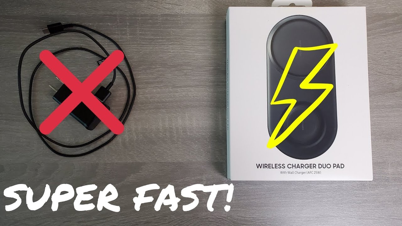 2019 Samsung Wireless Quick Charge Duo - 12W fast charge!