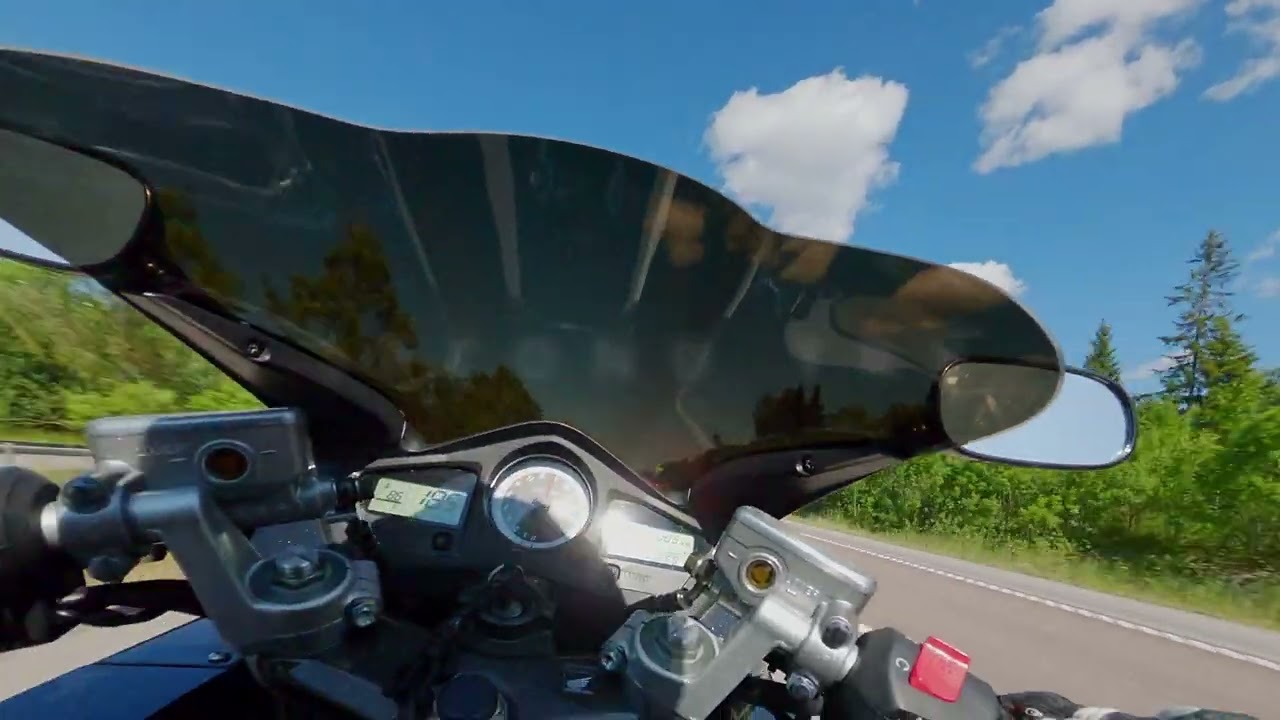 Honda VFR 800 - Top Speed Run  🏍️ 💨