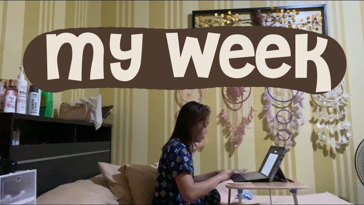 My week!!! (GRABE ANG UNHEALTHY PALA) | Krizzia Lazatin