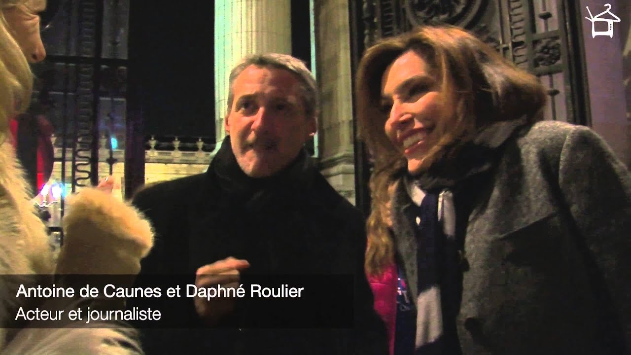 TELEVISIONSTYLE PRESENTE : Le look de star d'Antoine de Caunes et Daphné Roulier