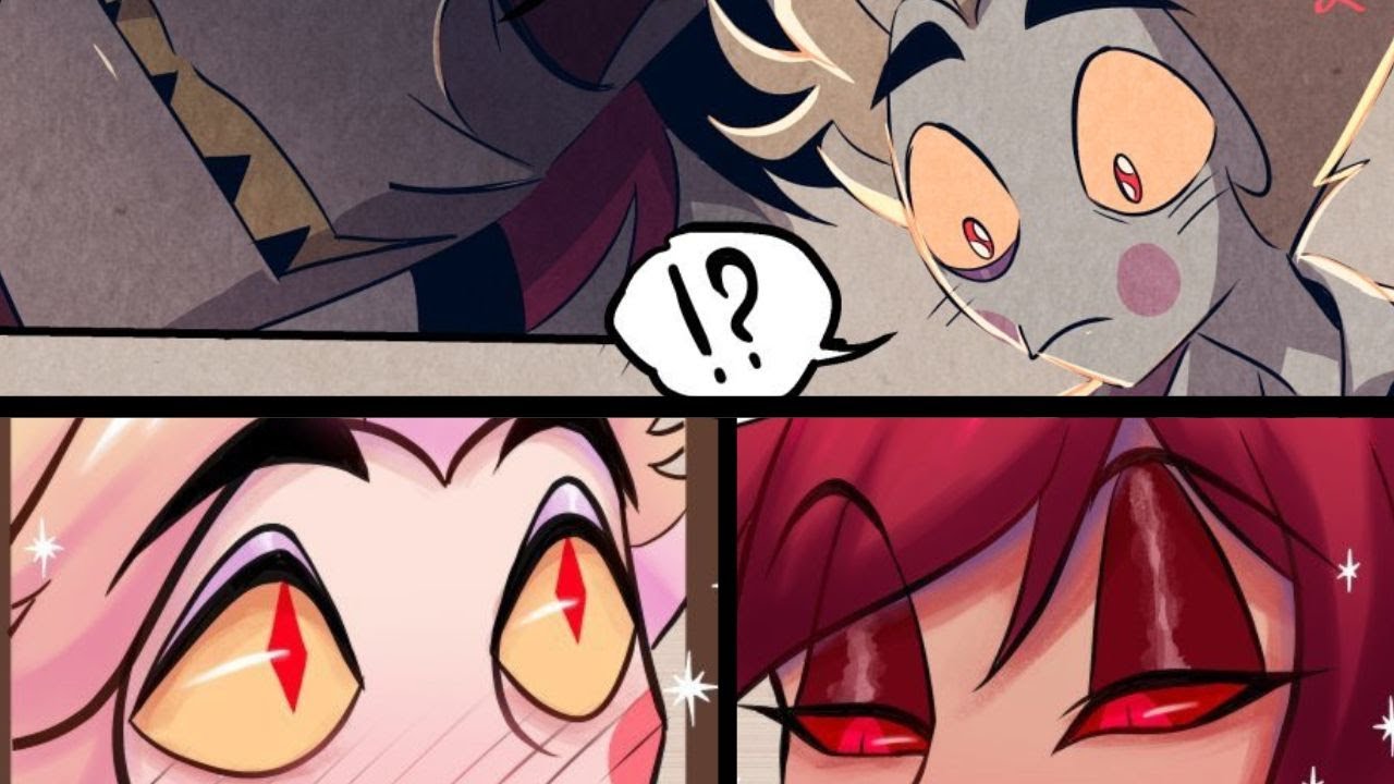 La cita de Alastor y Lucifer RadioApple Hazbin Hotel Cómic en ESPAÑOL