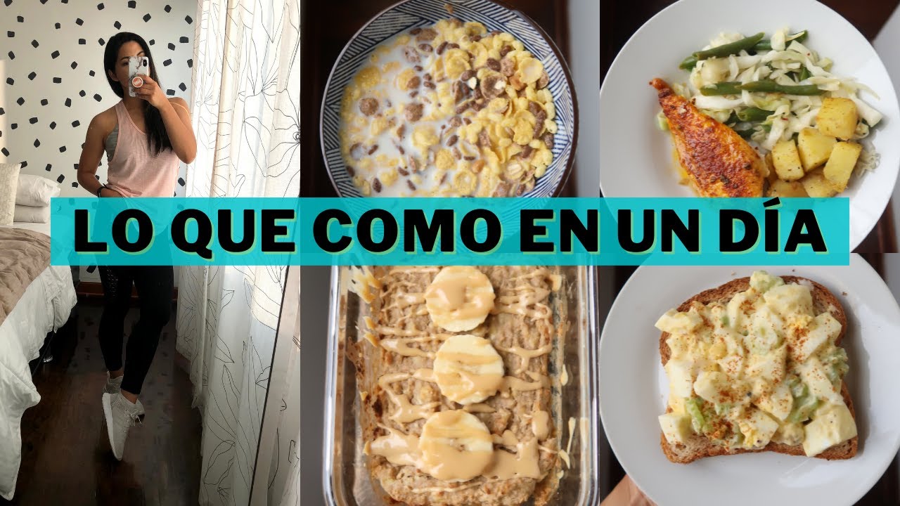 UN DIA ENTERO DE COMIDA SALUDABLE | Michela Perleche
