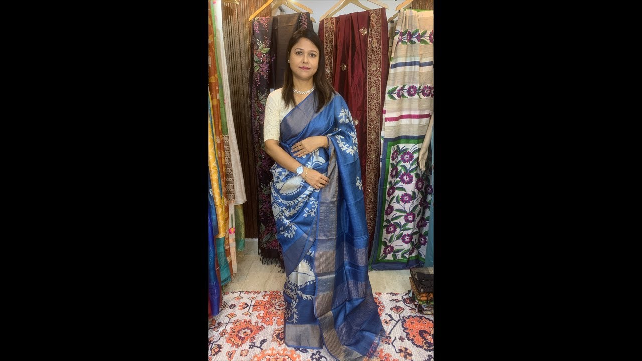 Timeless Tussar with Rich Zari Work | LIVE NOW!! Booking No 9804015940 #ytlivestreaming