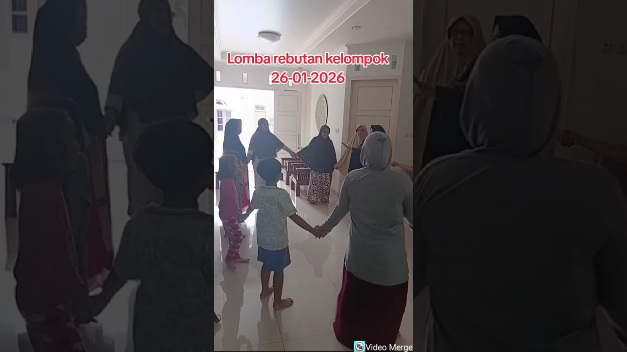 Lomba rebutan kelompok dan permainan lainnya