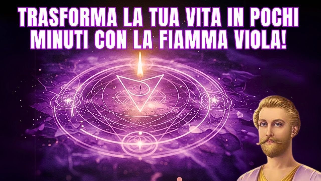 BAGNO VIOLA IMMEDIATO: IL MAESTRO INSEGNA COME ASSORBIRE TUTTA LA NEGATIVITÀ OGGI