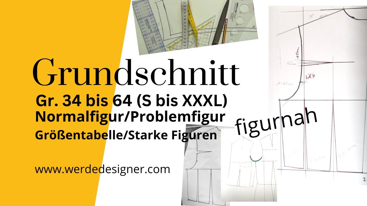 How to draft basic bodice pattern for beginners