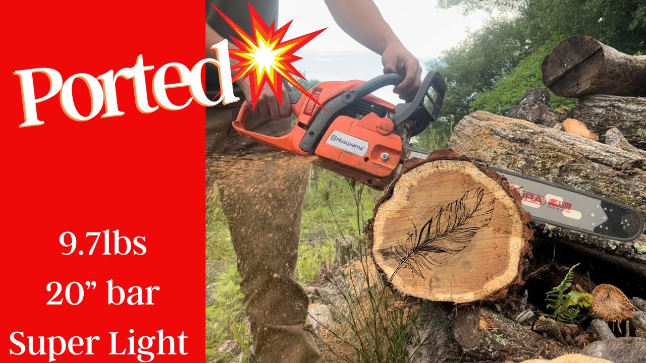 Husqvarna 440 (ultimate lite) 40CC chainsaw Full teardown and port