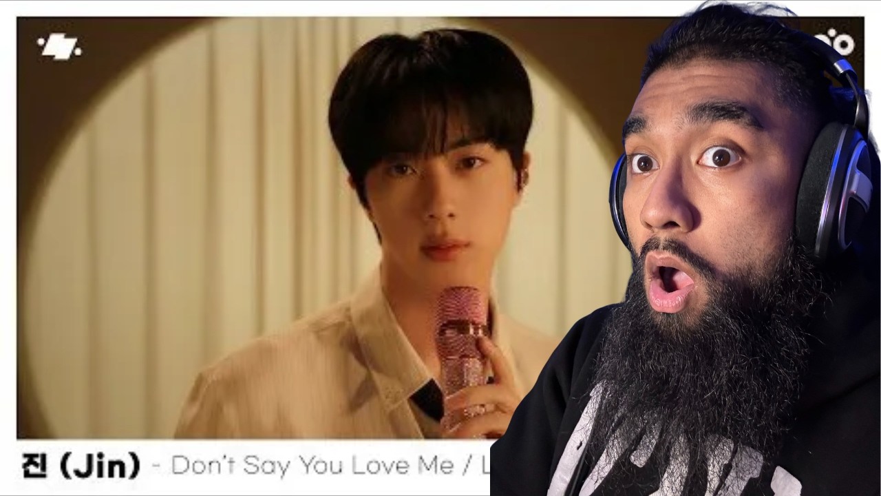 진(Jin) – Don’t Say You Love Me | Loser (feat. YENA(최예나)) | dingo Live | 딩고뮤직  Dingo Music | REACTION