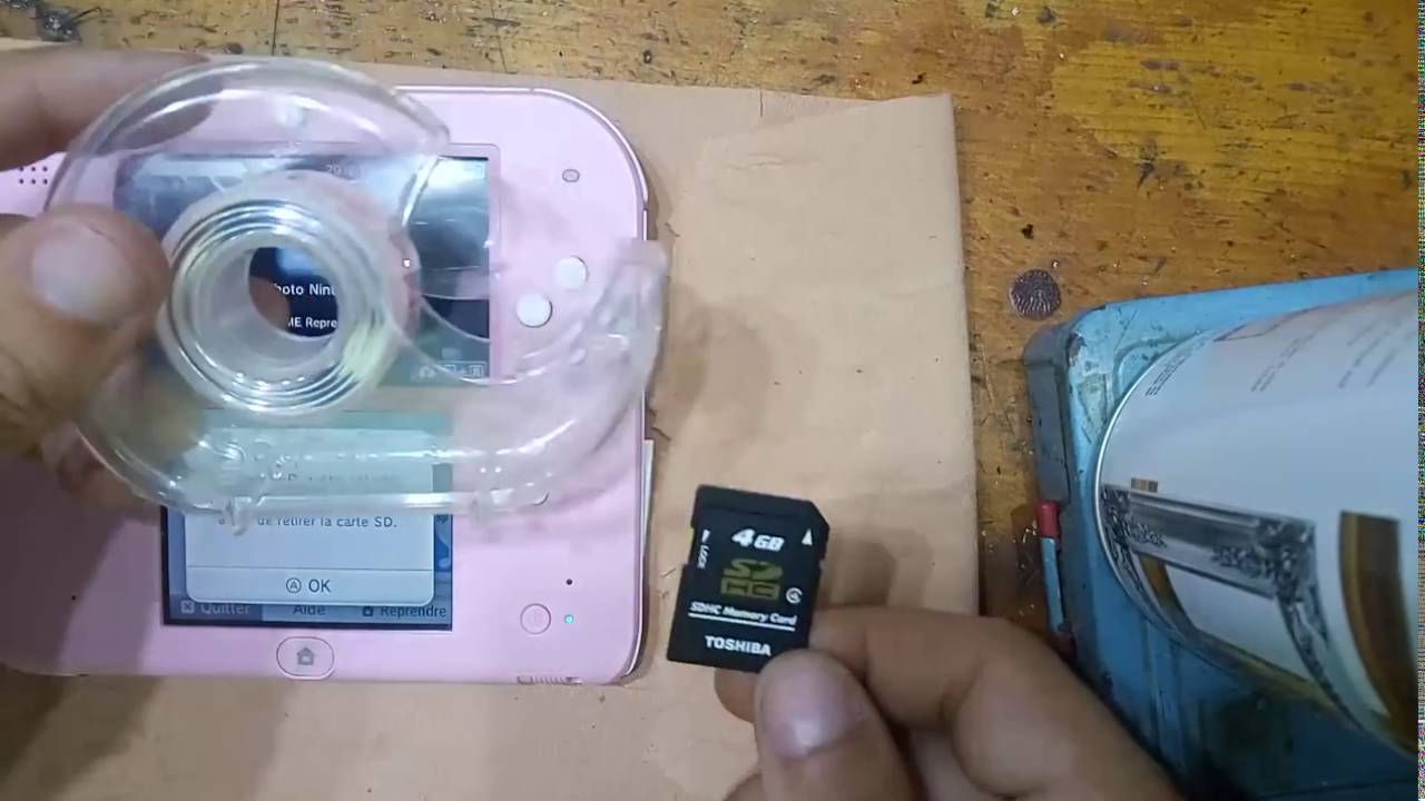 [Résolu] Nintendo 2DS et 3DS  Message d'erreur Carte SD protégée