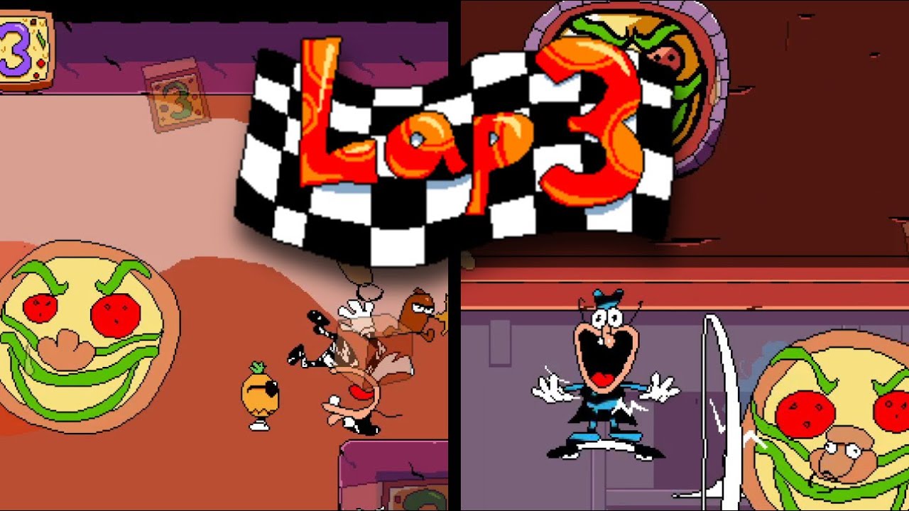 Lap Demise: Ancient Cheese/Pizzascape Lap 3 Showcase as The Noise