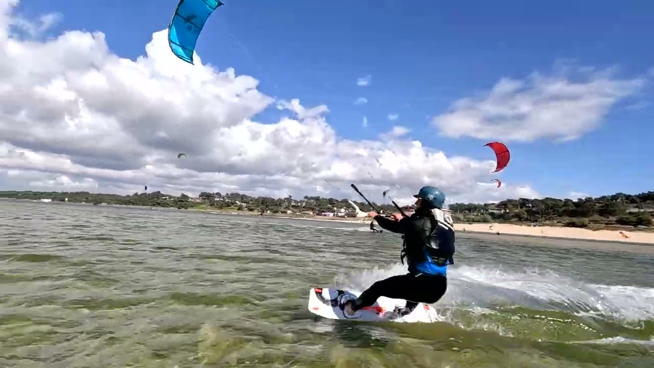 Advanced Kitesurf Lesson / In Portugal / Dennis Petersen