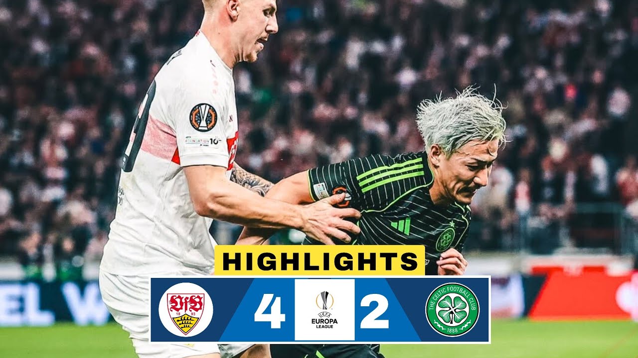 Stuttgart vs Celtic 0-1 (Agg. 4-2) | Highlights | McCowan Goal | EUROPA LEAGUE 2025/26