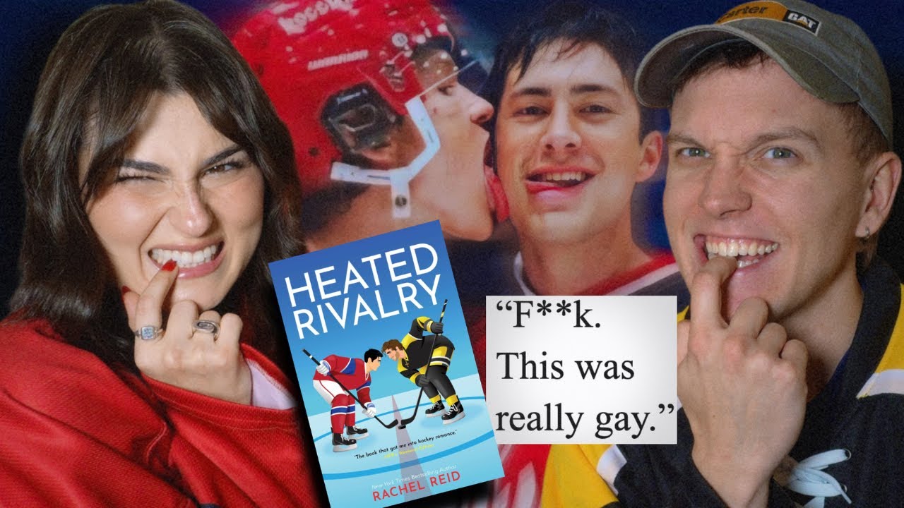 we read Heated Rivalry & it was the spiciest book we ever read.