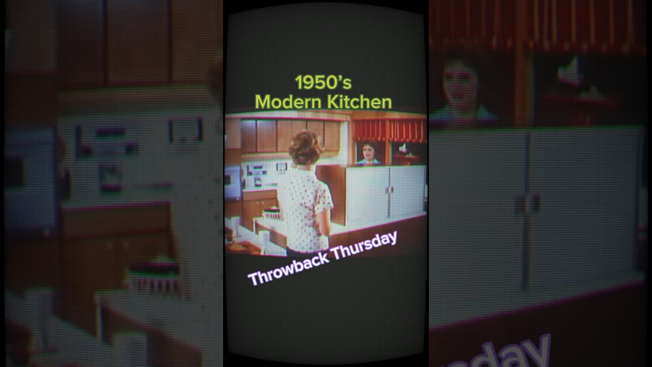 MODERN KITCHEN? #throwback