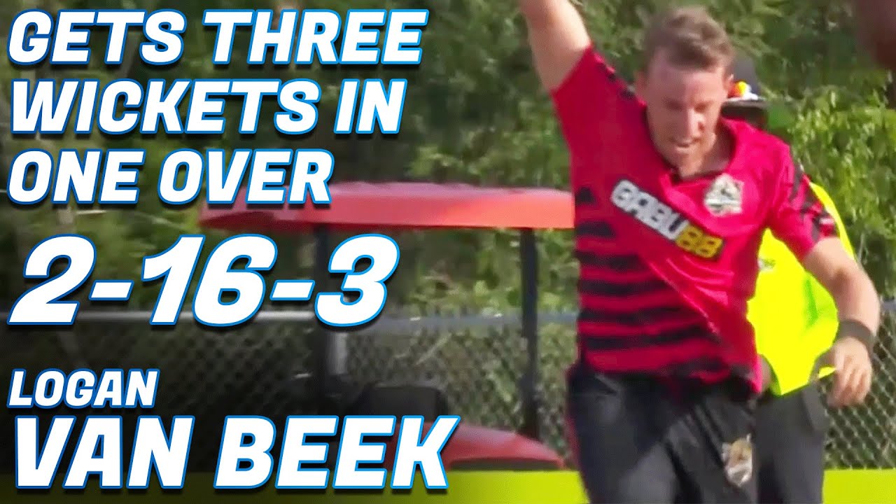 Logan van Beek Bowling | Boca Raton vs Grand Cayman | Match 17 | MAX60 Caribbean League 2024 | M7A1A
