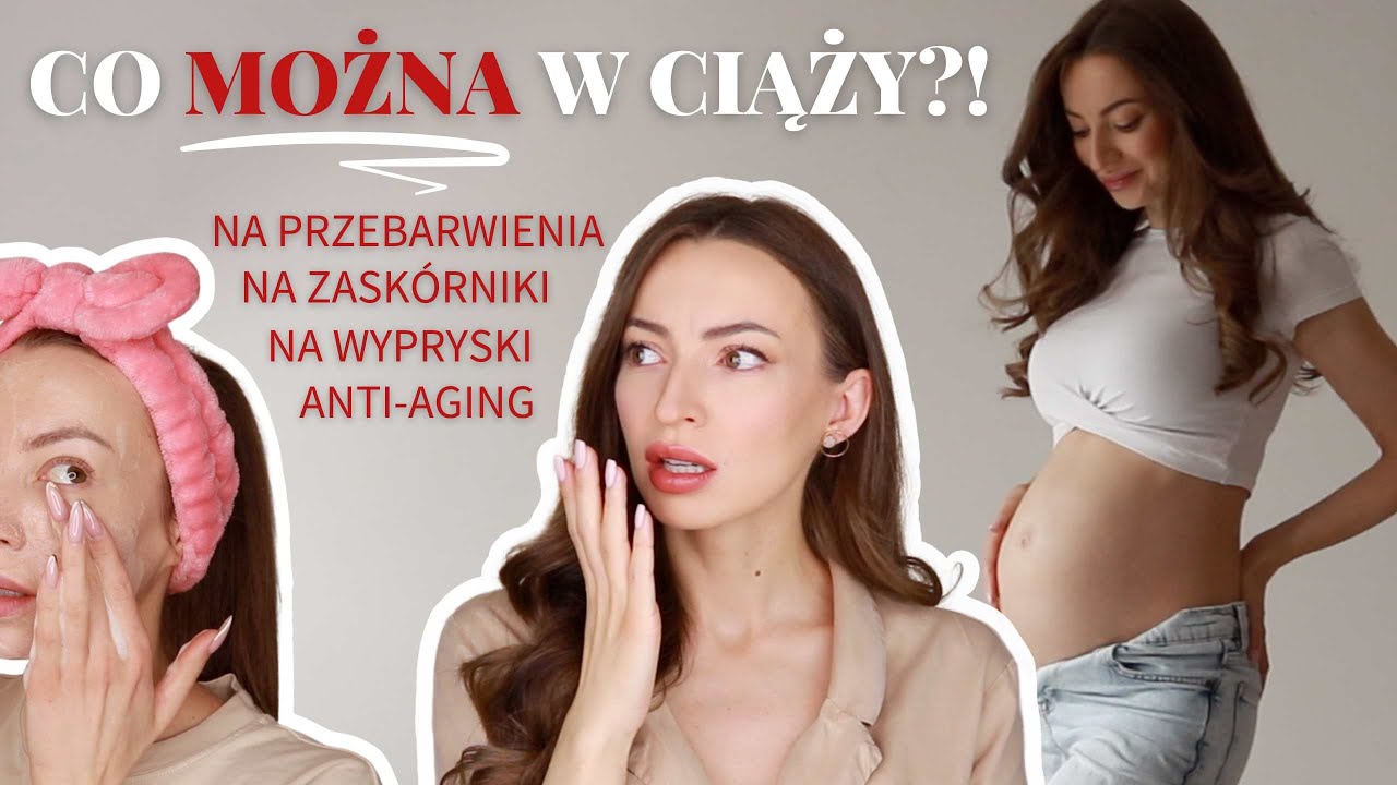 Pielęgnacja w ciąży cz.2 🤰🏻Jakie składniki MOŻNA na wypryski, zaskórniki, przebarwienia, anti-aging