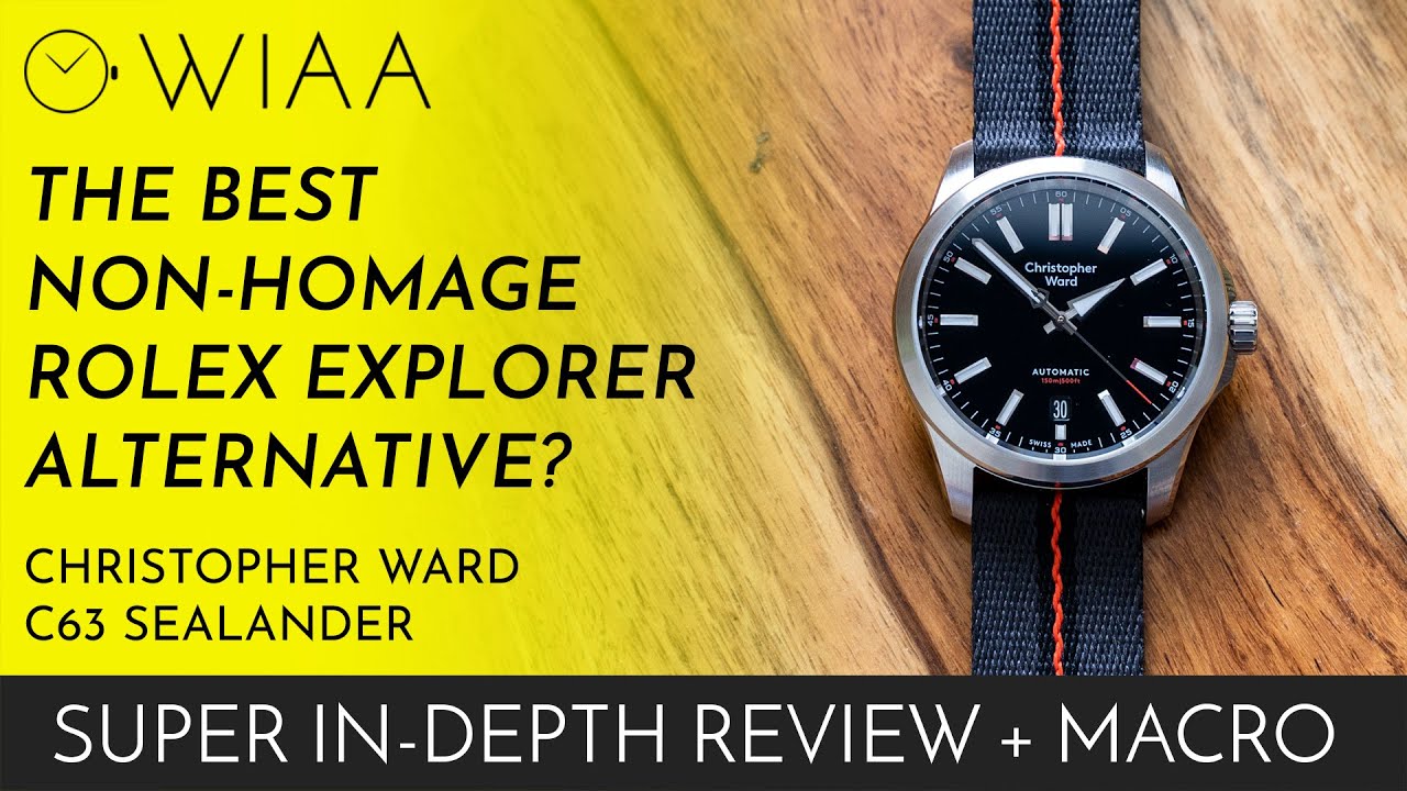 The best non-homage Rolex Explorer alternative? Christopher Ward C63 Sealander