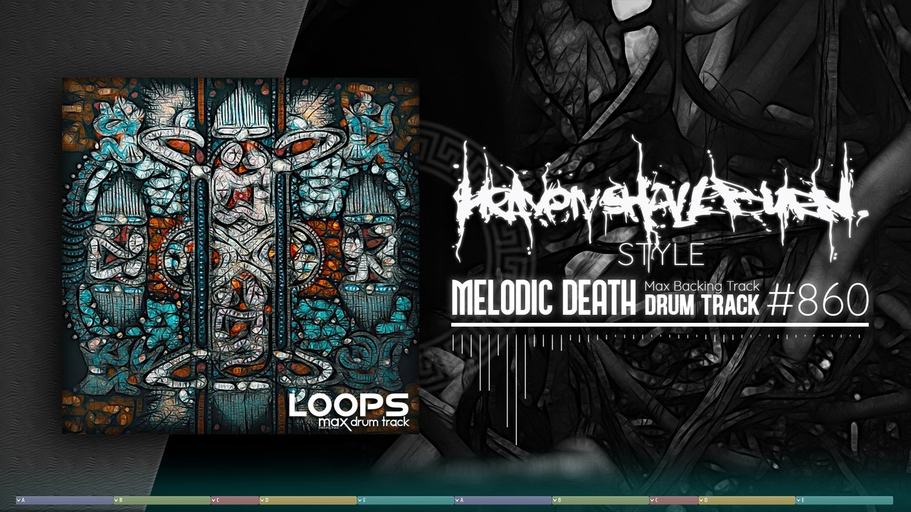 Melodic Death Metal Drum Track / Heaven Shall Burn Style / 160 bpm