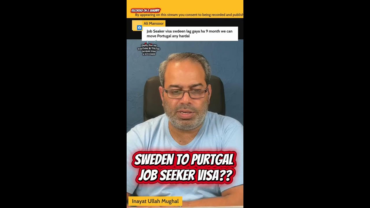Sweden to Portugal: Job Seeker Visa Explained (Step-by-Step)